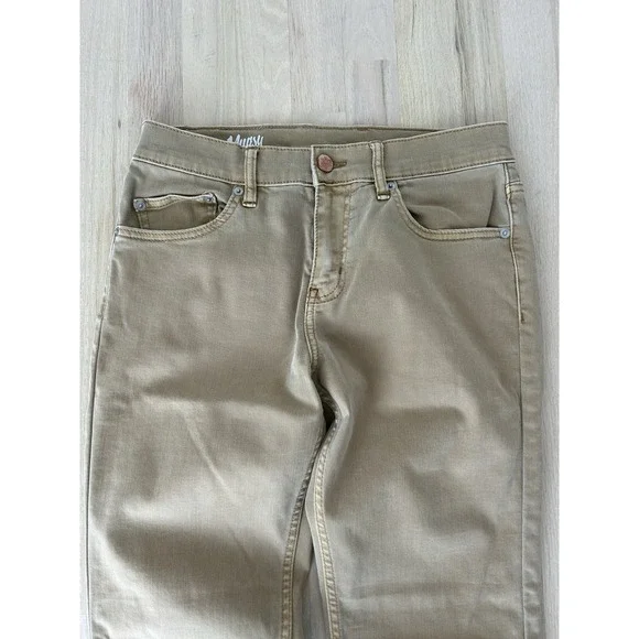 MUGSY Tan Light Brown Scouts Stretch Cotton Jeans Style FLX8NBK Sz 30 - Picture 2 of 7